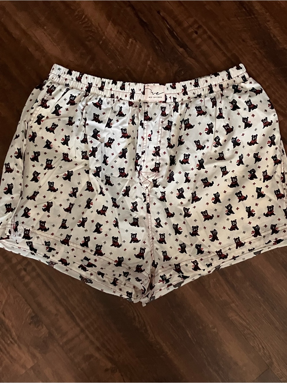 NWT We The Free Day to Day Boxer Shorts with Doggies